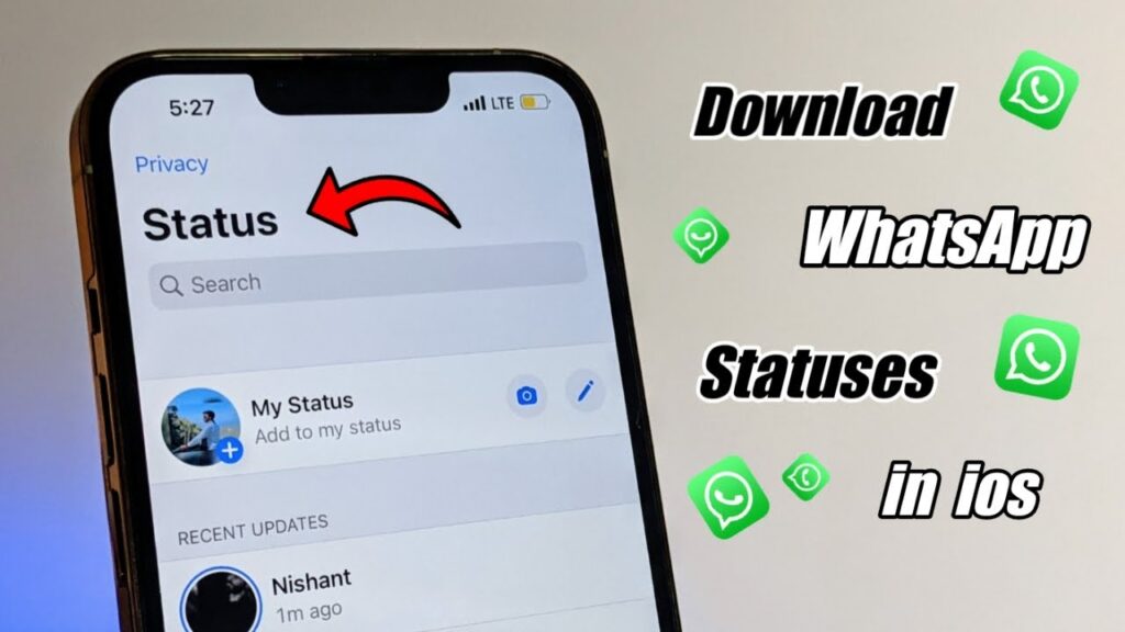 How to download WhatsApp Status in iPhone