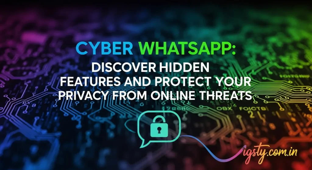 Cyber WhatsApp: Discover Hidden Features and Protect Your Privacy from Online Threats