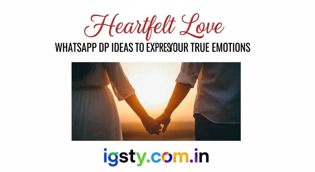 Heartfelt Love WhatsApp DP Ideas to Express Your True Emotions