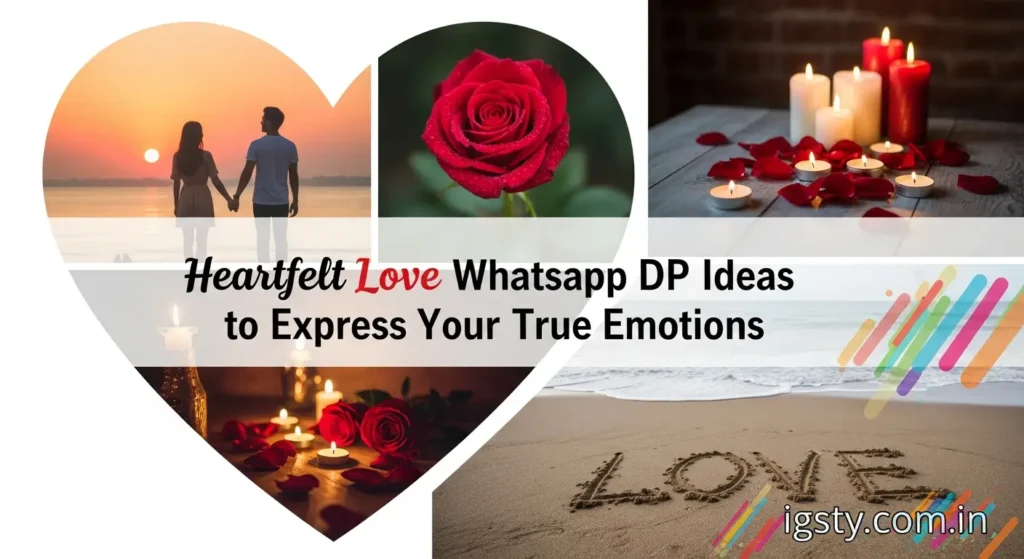 Heartfelt Love WhatsApp DP Ideas to Express Your True Emotions