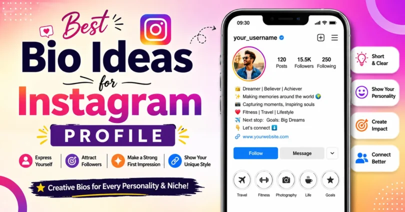 bio ideas for instagram profile