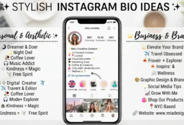 instagram bio ideas stylish