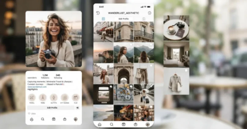 instagram profile ideas aesthetic