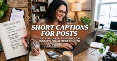 short captions for posts