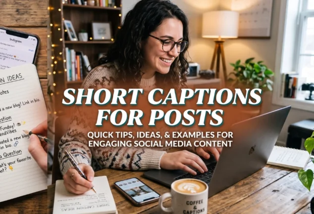 short captions for posts