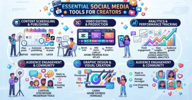 social media tools for creators
