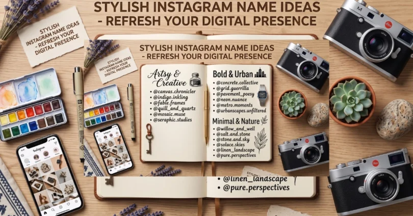 stylish instagram name ideas