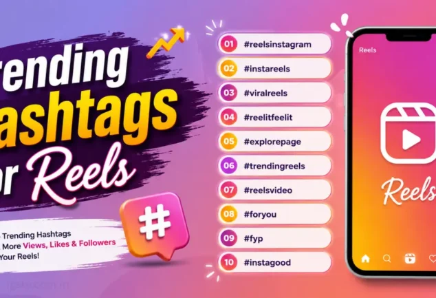 trending hashtags for reel